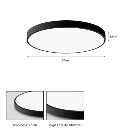 Brilagi - LED plafondlamp POOL LED/60W/230V 3000/4000/6000K 50 cm