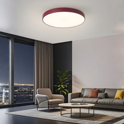 Brilagi - LED plafonnière POOL LED/60W/230V 3000/4000/6000K Ø 60 cm bordeaux