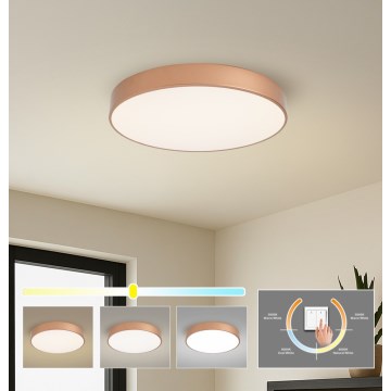Brilagi - LED-plafondlamp POOL LED/60W/230V 3000/4000/6000K Ø 50 cm bronskleurig