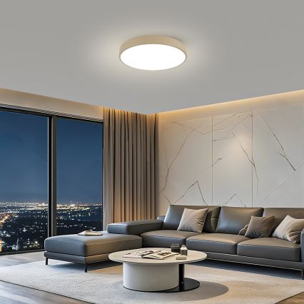 Brilagi - LED-plafondlamp POOL LED/60W/230V 3000/4500/6000K Ø 60 cm beige