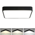 Brilagi - LED Plafondlamp POOL SQUARE LED/36W/230V 3000/4500/6000K 40x40 cm zwart