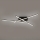 Brilagi - LED plafondlamp STRIPES LED/30W/230V 51x78 cm zwart