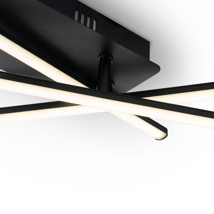 Brilagi - LED plafondlamp STRIPES LED/30W/230V 51x78 cm zwart