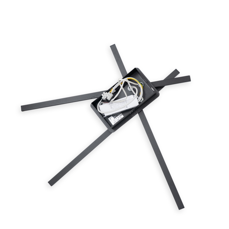 Brilagi - LED plafondlamp STRIPES LED/30W/230V 51x78 cm zwart