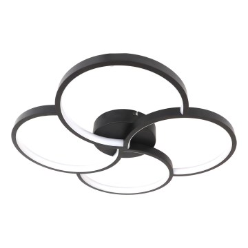 Brilagi - LED-plafondlamp VELO LED/42W/230V 4000K Ø 52 cm zwart