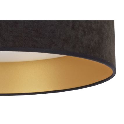 Brilagi - LED Plafondlamp VELVET LED/12W/230V d. 30 cm 3000K/4000K/6400K zwart/goud