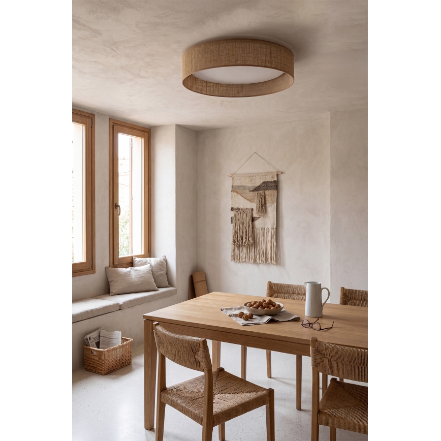 Brilagi - LED-plafondlamp VELVET SIMPLE LED/24W/230V 3000K Ø 45 cm beige