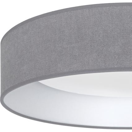 Brilagi - LED plafondlamp VELVET SIMPLE LED/24W/230V 3000K Ø 45 cm grijs