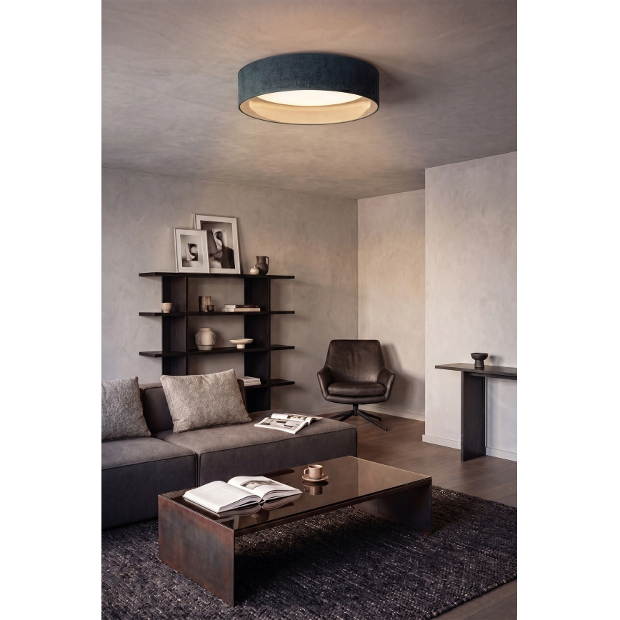Brilagi - LED plafondlamp VELVET SIMPLE LED/24W/230V 3000K Ø 45 cm groen