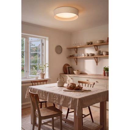 Brilagi - LED plafondlamp VELVET SIMPLE LED/24W/230V 3000K Ø45 cm wit