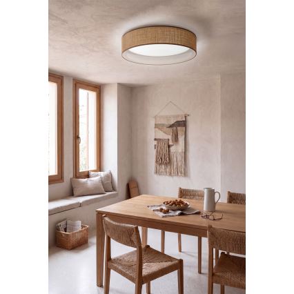 Brilagi - LED-plafondlamp VELVET SIMPLE LED/24W/230V 4000K Ø 45 cm beige