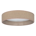 Brilagi - LED plafondlamp VELVET SIMPLE LED/24W/230V 4000K Ø 45 cm beige
