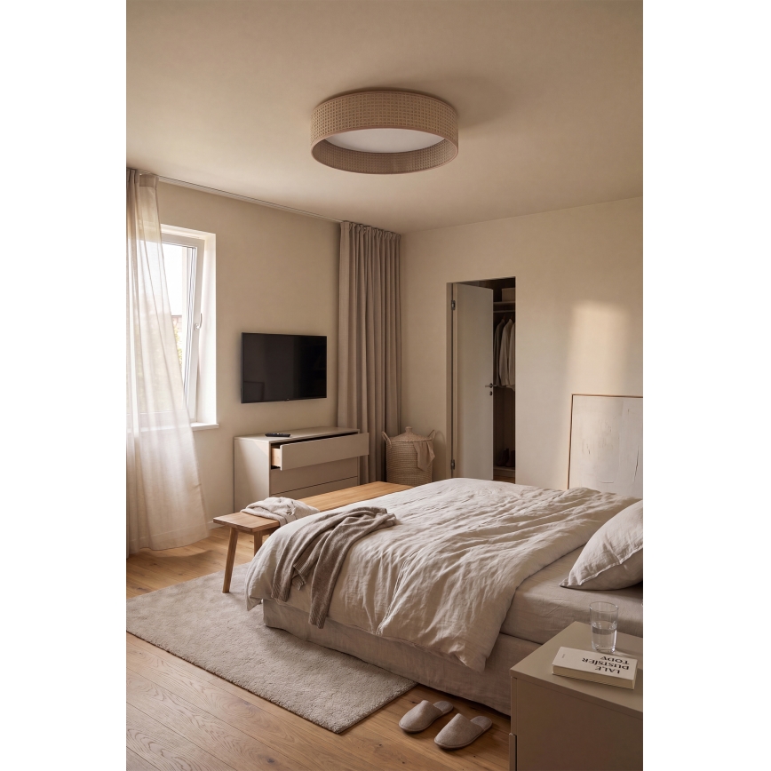 Brilagi - LED plafondlamp VELVET SIMPLE LED/24W/230V 4000K Ø 45 cm beige
