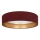 Brilagi - LED plafondlamp VELVET SIMPLE LED/24W/230V 4000K Ø 45 cm bordeaux/goud