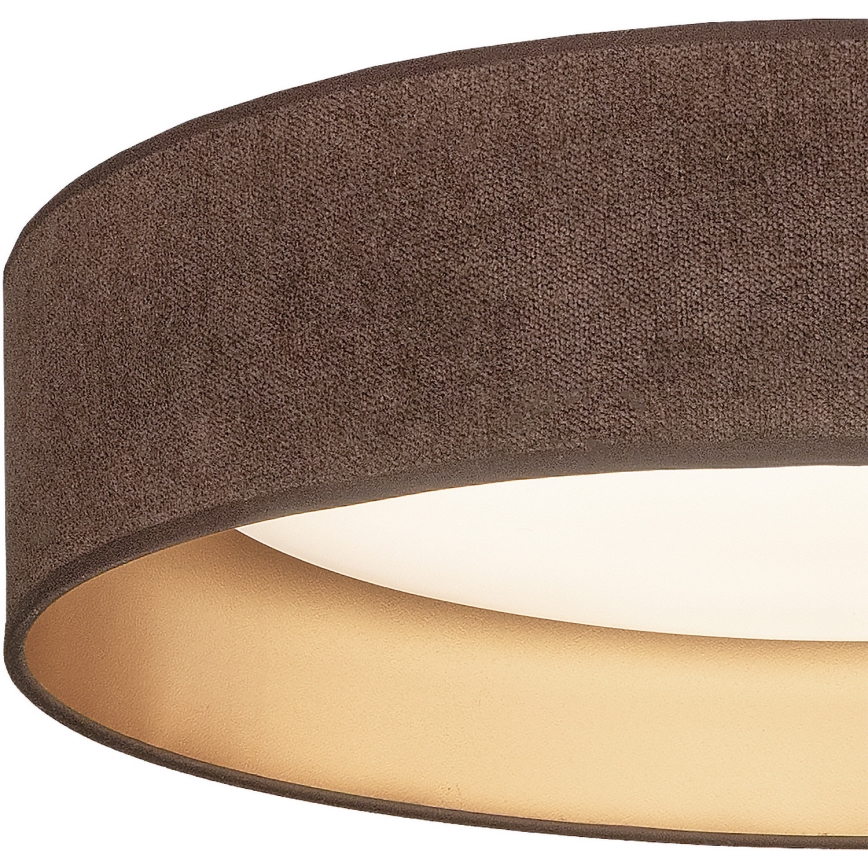 Brilagi - LED plafondlamp VELVET SIMPLE LED/24W/230V 4000K Ø 45 cm bruin/goud