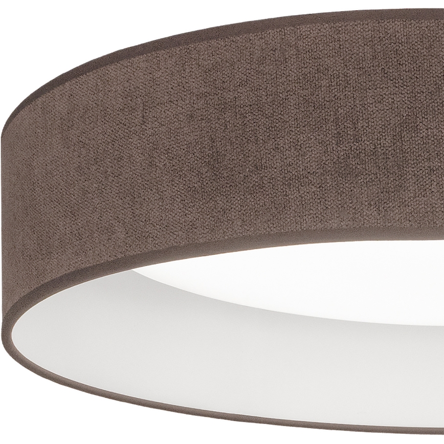 Brilagi - LED plafondlamp VELVET SIMPLE LED/24W/230V 4000K Ø 45 cm bruin