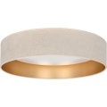 Brilagi - LED plafondlamp VELVET SIMPLE LED/36W/230V 3000K Ø 55 cm crème/goud