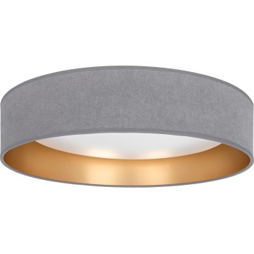 Brilagi - LED-plafondlamp VELVET SIMPLE LED/36W/230V 3000K Ø 55 cm grijs/goud