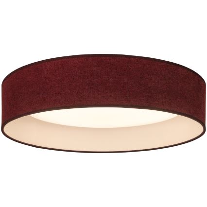 Brilagi - LED-plafondlamp VELVET SIMPLE LED/36W/230V 3000K Ø 55 cm wijnrood