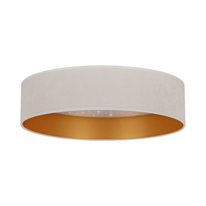 Brilagi - LED Plafondlamp VELVET STAR LED/24W/230V d. 40 cm 3000K/4000K/6400K crème/goud