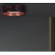 Brilagi - LED Plafondlamp VELVET STAR LED/24W/230V d. 40 cm 3000K/4000K/6400K zwart/koper