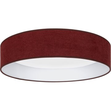 Brilagi - LED-plafondlamp VELVET VARI LED/24W/230V 3000/4000/6500K Ø 45 cm bordeaux