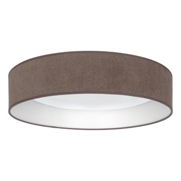 Brilagi - LED-plafondlamp VELVET VARI LED/24W/230V 3000/4000/6500K Ø 45 cm, bruin