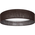 Brilagi - LED-plafondlamp VELVET VARI LED/24W/230V 3000/4000/6500K Ø 45 cm bruin