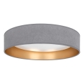Brilagi - LED plafondlamp VELVET VARI LED/24W/230V 3000/4000/6500K Ø 45 cm grijs/goud