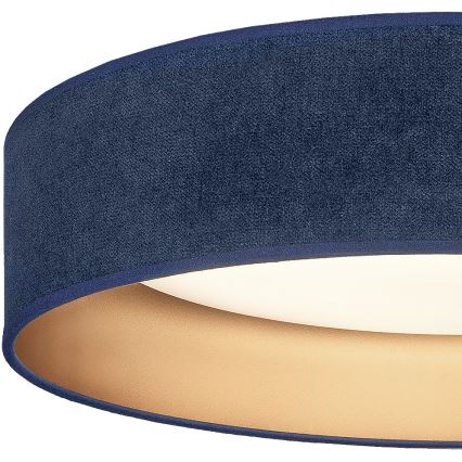 Brilagi - LED plafondlamp VELVET VARI LED/24W/230V 3000/4000/6500K Ø45 cm blauw/goud