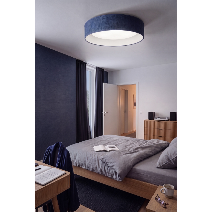 Brilagi - LED-plafondlamp VELVET VARI LED/24W/230V 3000/4000/6500K Ø 45 cm blauw