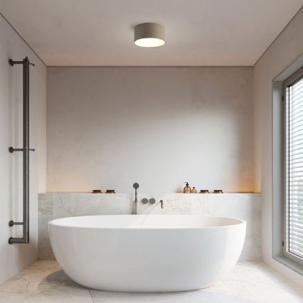 Brilagi - FORIS LED plafondlamp voor badkamer, 14W/230V, Ø 12 cm, beige, IP44