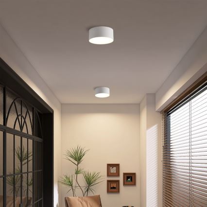 Brilagi - LED plafondlamp voor badkamer FORIS LED/14W/230V Ø 12 cm wit IP44