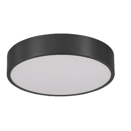 Brilagi - LED badkamerplafondlamp POOL LED/24W/230V 3000/4000/5500K Ø 30 cm IP54 zwart