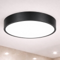 Brilagi - LED plafondlamp voor badkamer POOL LED/36W/230V 3000/4000/5500K Ø 40 cm IP54 zwart
