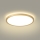Brilagi - LED-plafondlamp voor badkamer ULTRA SLIM LED/24W/230V Ø 42 cm goudkleurig IP54