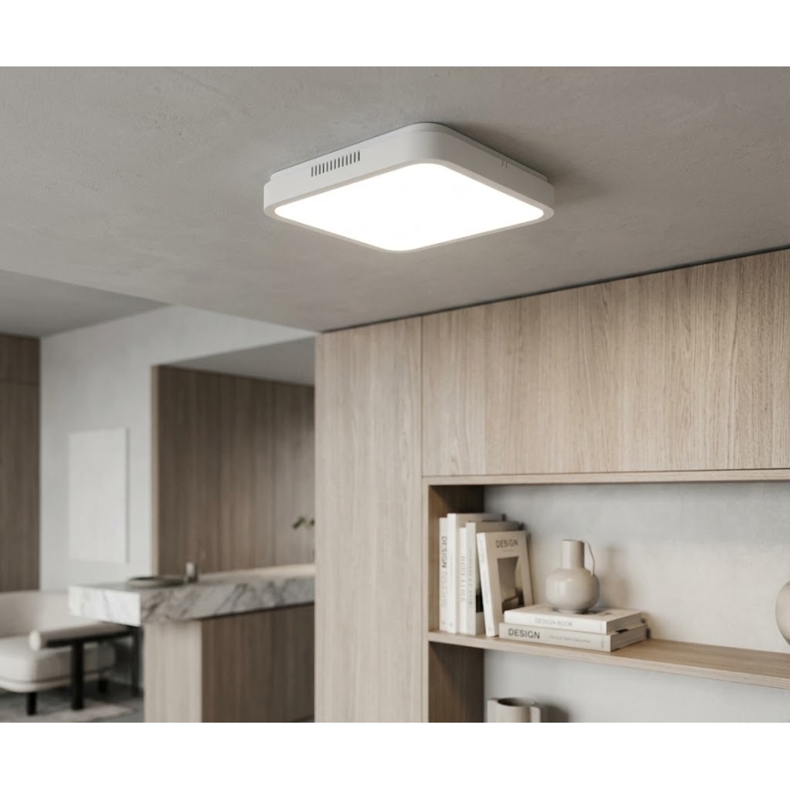 BRILAGI - LED plafondlamp voor badkamer ZENNA LED/24W/230V 34,5x34,5 cm IP44 wit