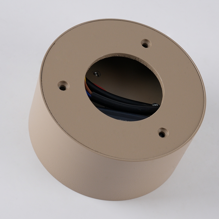 BRILAGI - LED buitenplafondlamp FORIS LED/20W/230V Ø 15 cm beige IP44