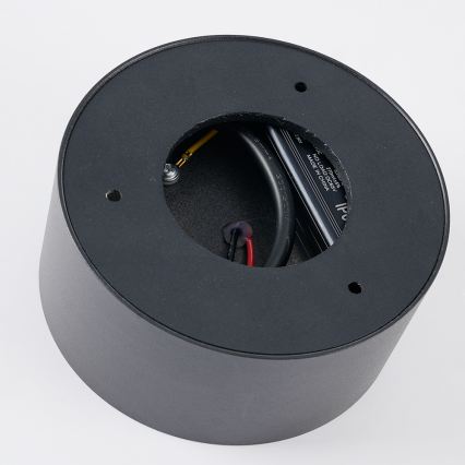 BRILAGI - LED buitenplafondlamp FORIS LED/9W/230V Ø 9 cm antraciet IP44