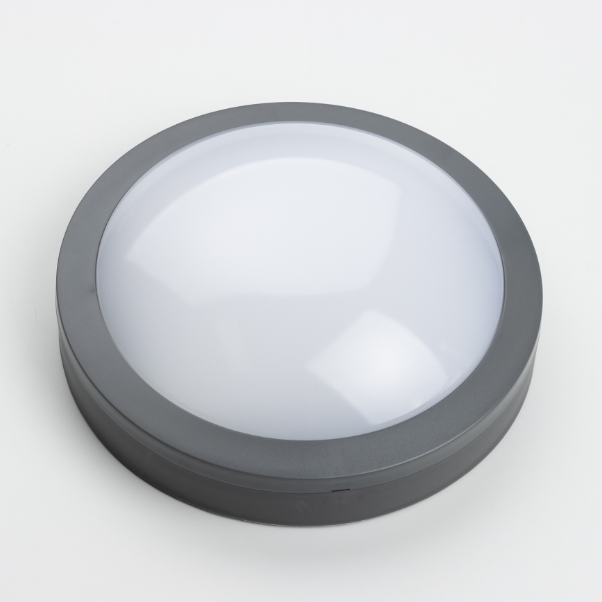Brilagi - LED Plafondlamp voor buiten LED/20W/230V diameter 23 cm IP54 antraciet