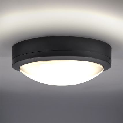 Brilagi - LED Plafondlamp voor buiten LED/20W/230V diameter 23 cm IP54 antraciet