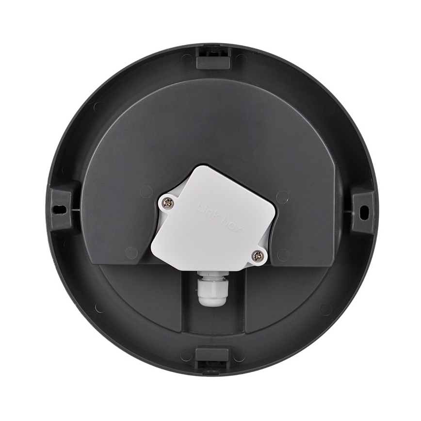 Brilagi - LED Plafondlamp voor buiten LED/20W/230V diameter 23 cm IP54 antraciet