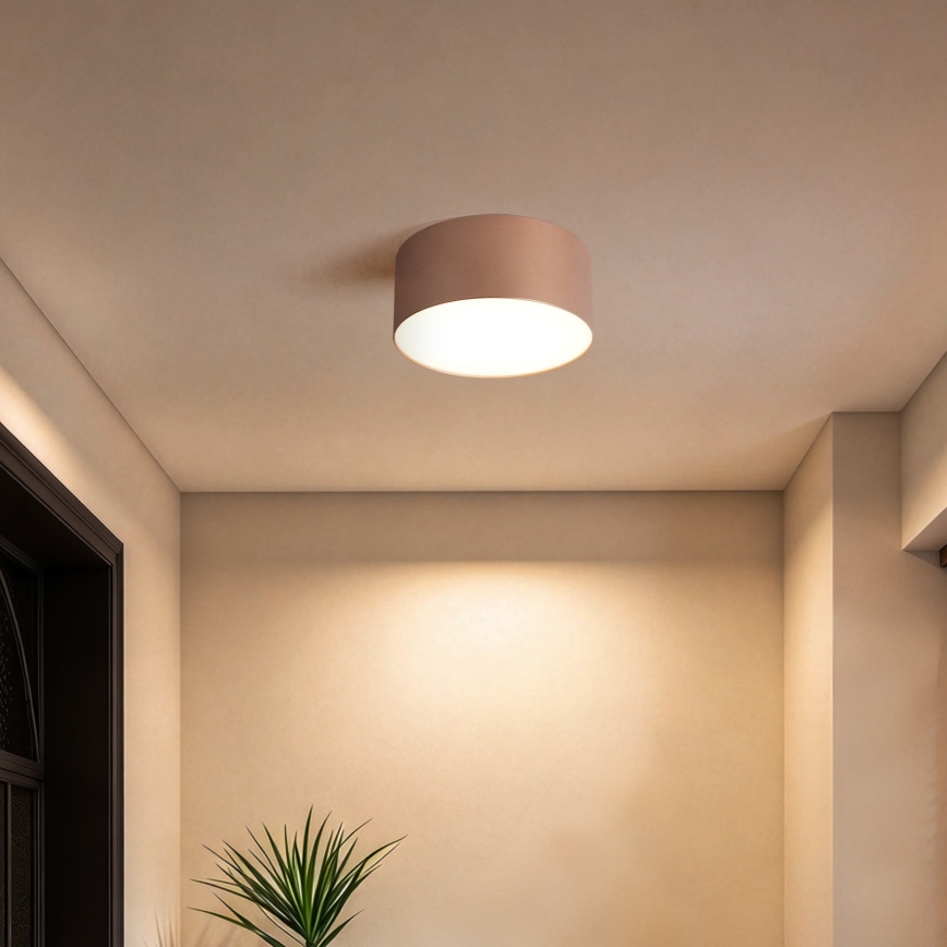 BRILAGI - LED plafondlamp voor de badkamer FORIS LED/14W/230V Ø 12 cm brons IP44