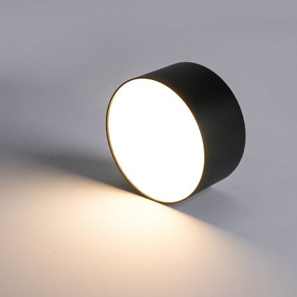 Brilagi - LED-plafondlamp voor badkamer FORIS LED/20W/230V Ø 15 cm zwart IP44