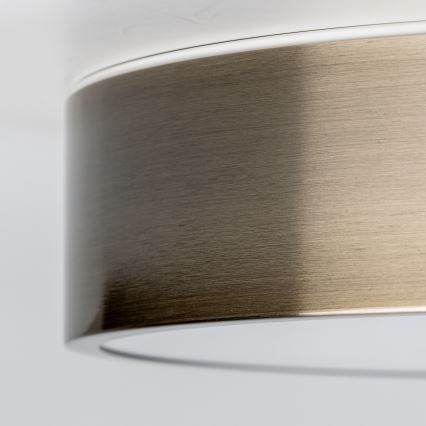 Brilagi - LED badkamerplafondlamp POOL LED/24W/230V 3000/4000/5500K Ø 30 cm IP54 messing