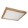 Brilagi - LED Plafondlamp voor de badkamer WOODY FRAME LED/40W/230V 60x60 cm IP44 eiken