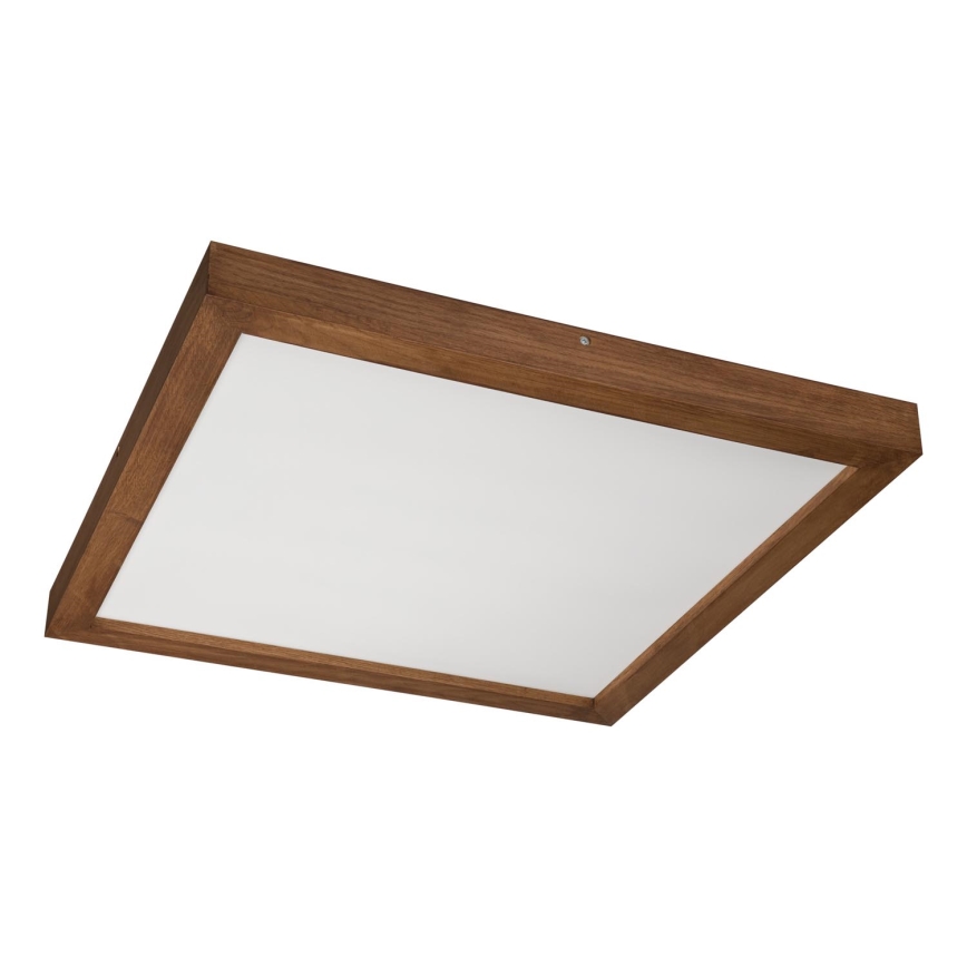 Brilagi - LED Plafondlamp voor de badkamer WOODY FRAME LED/50W/230V 60x60 cm IP44 eiken kers