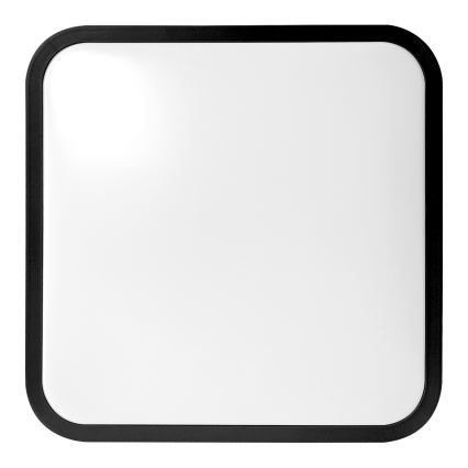 BRILAGI - LED plafondlamp voor badkamer met sensor ZENNA LED/36W/230V 41,5x41,5 cm IP44 zwart + met afstandsbediening
