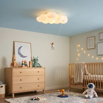 Brilagi - LED plafondlamp voor kinderen ASTRO LED/77W/230V wit