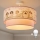 Brilagi - LED-plafondlamp voor kinderen BOBO 1xE27/60W/230V Ø 40 cm roze/feeën